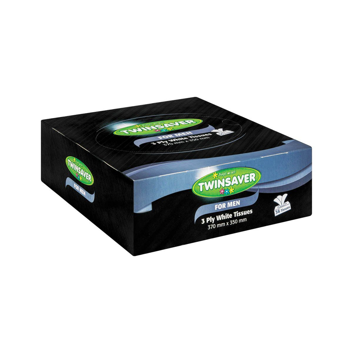Twinsaver Facial For Men 3Ply 36 Tissues