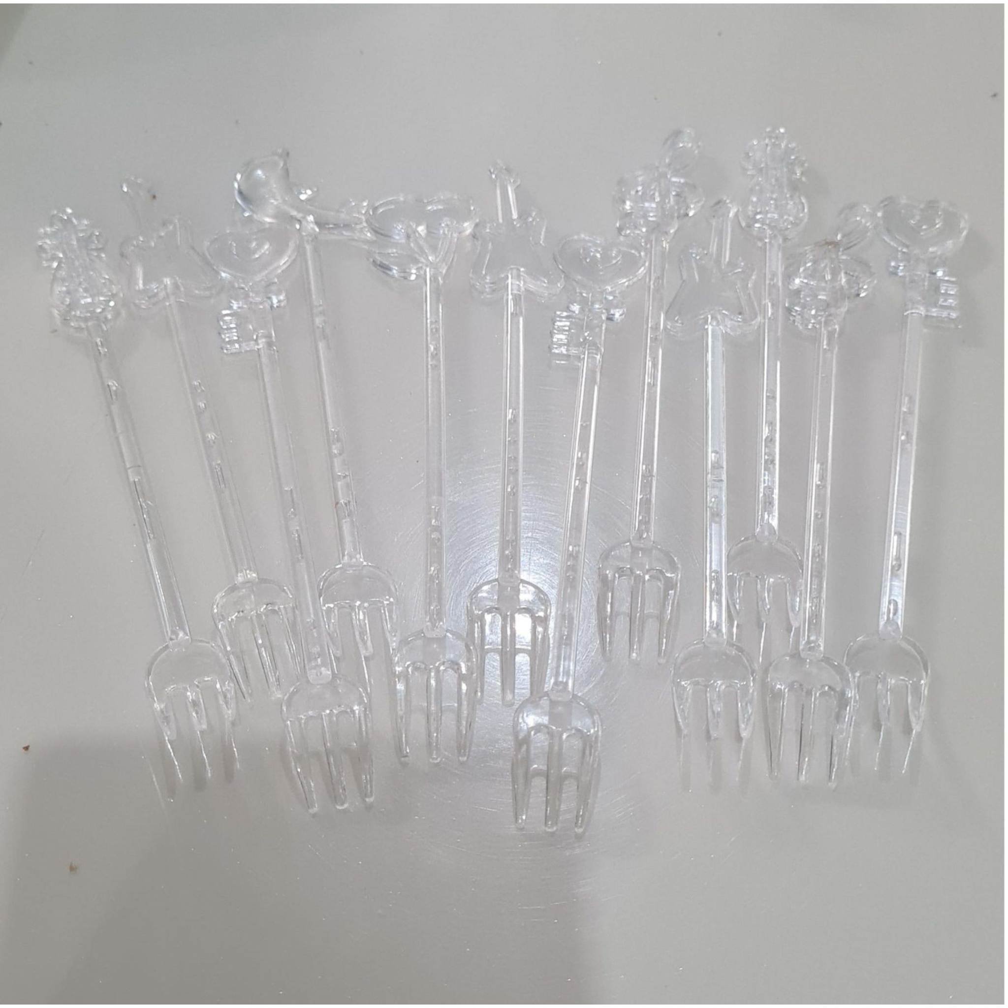 Cocktail Party Stirrer Fork Sticks 12pack