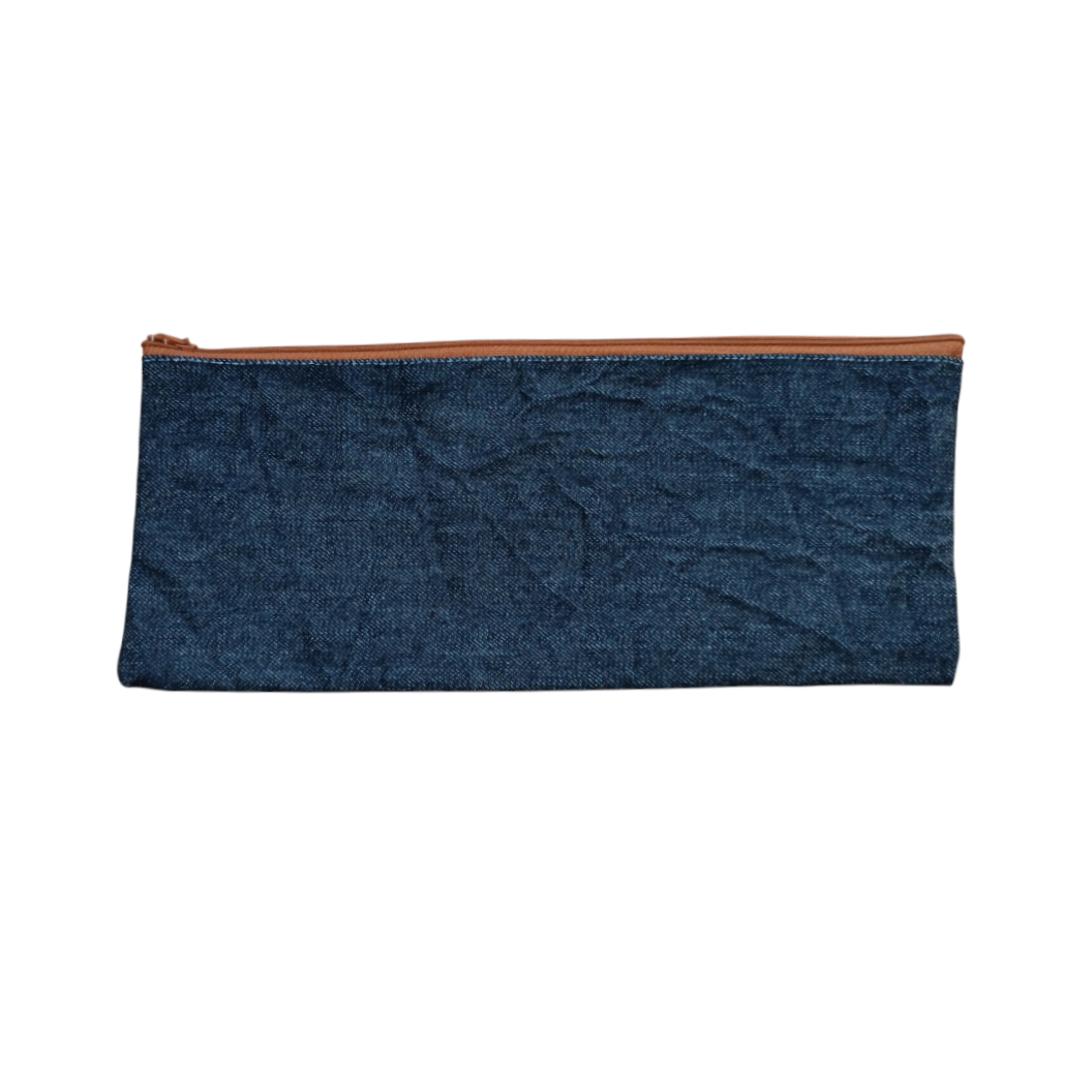 Denim Pencil Bag Denim 33cm