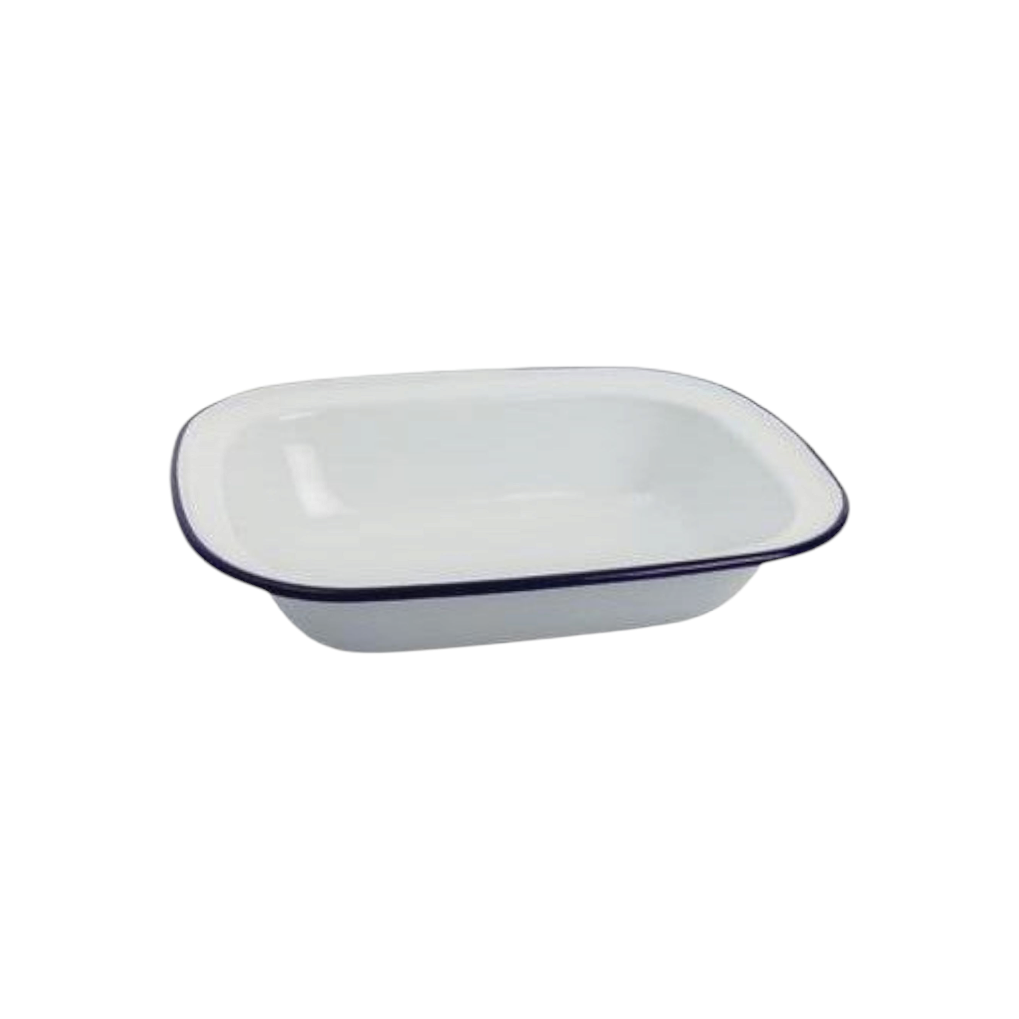 Enamel Pie Dish 26cm Oblong