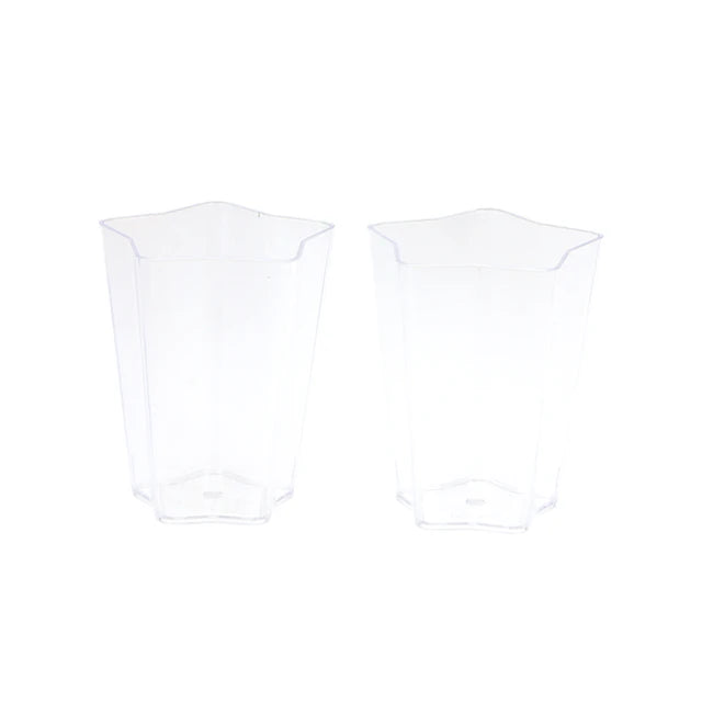 Acrylic Mini Dessert Cup 135ml 20pack with Lid