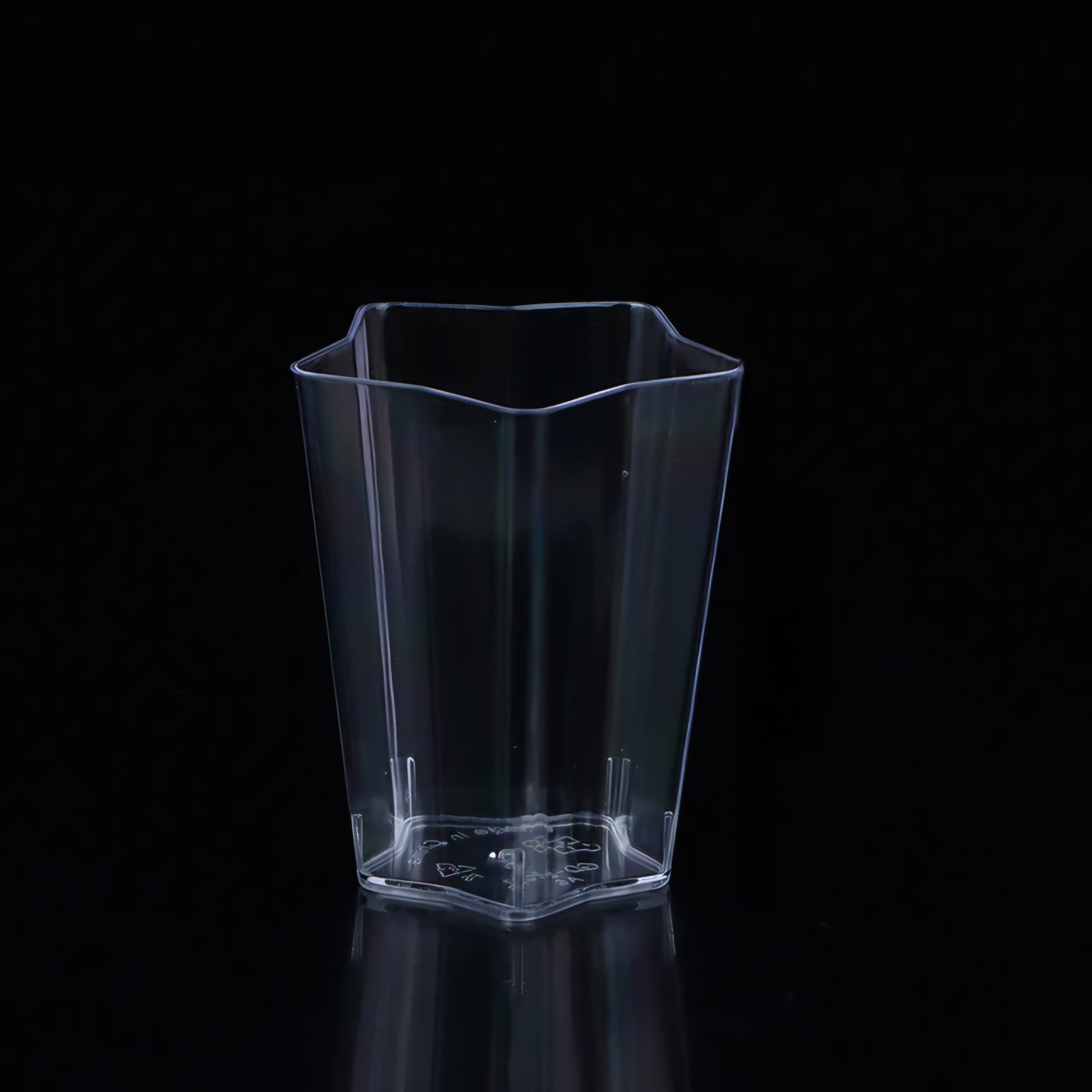 Acrylic Mini Dessert Cup 135ml 20pack with Lid