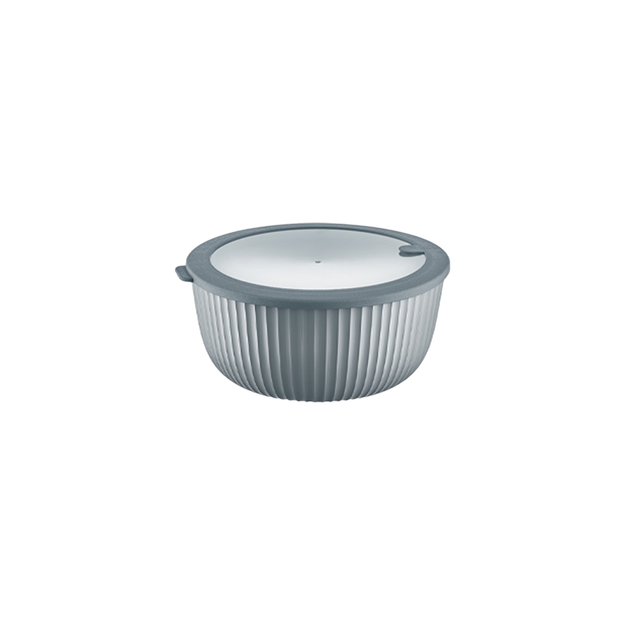 Plastic Elegant Line Dora Bowl with Lid 1300ml