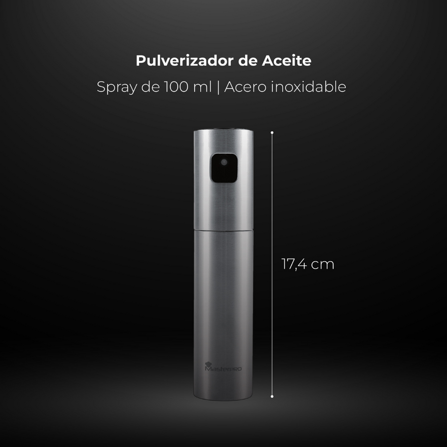 Oil & Vinegar Spray Bottle 100ml Stainless Steel SGN2275