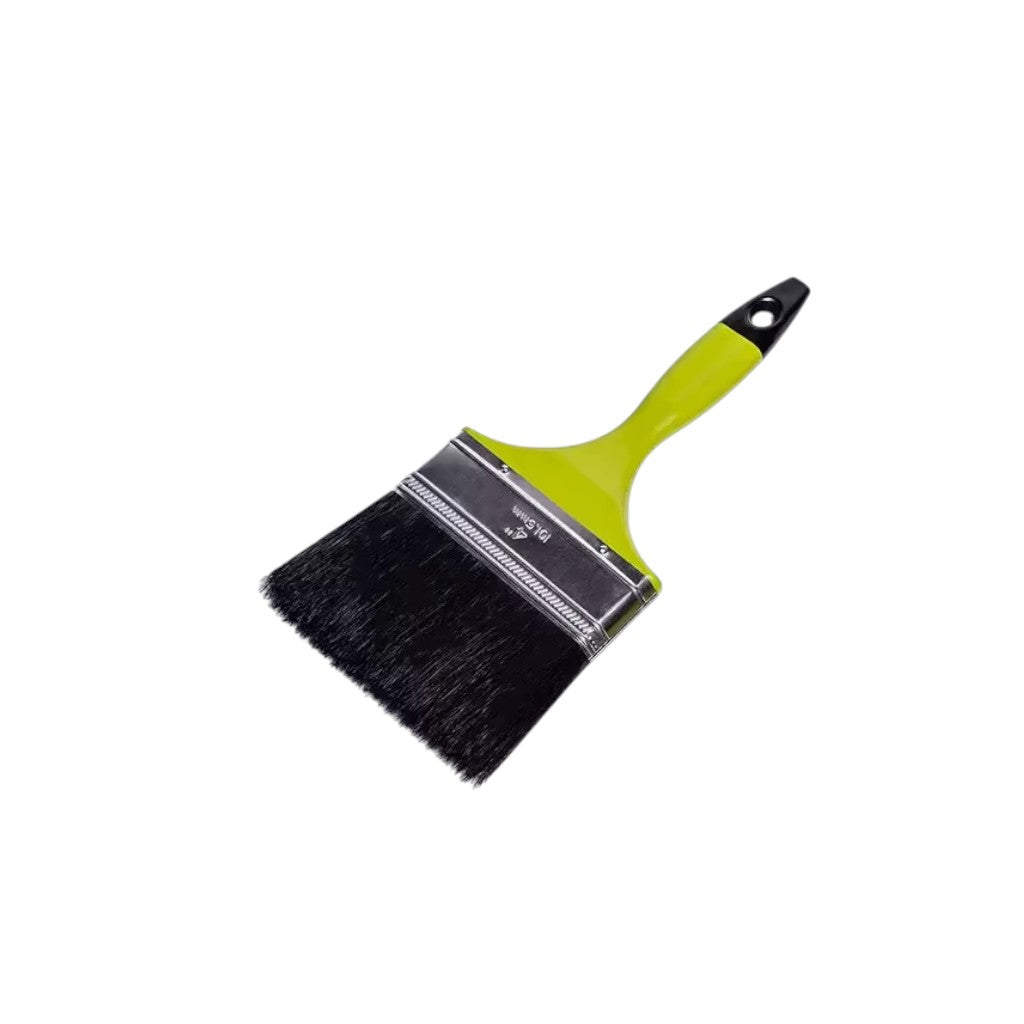 Paint Brush Yellow Plastic Handle