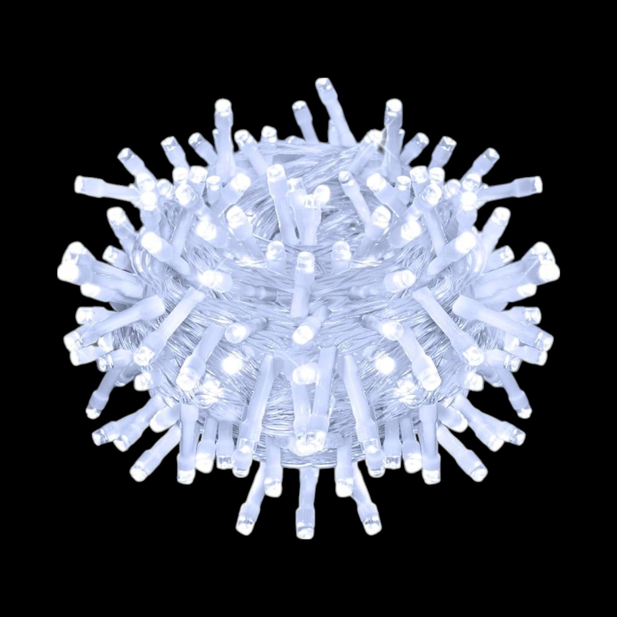 LED String Decorative Lights White Battery 20-Lights 3m