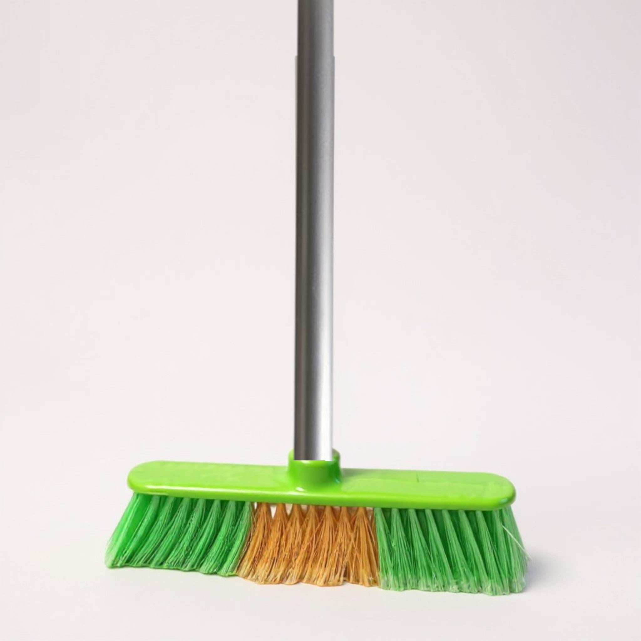 Household Floor Broom with Steel Stick 371