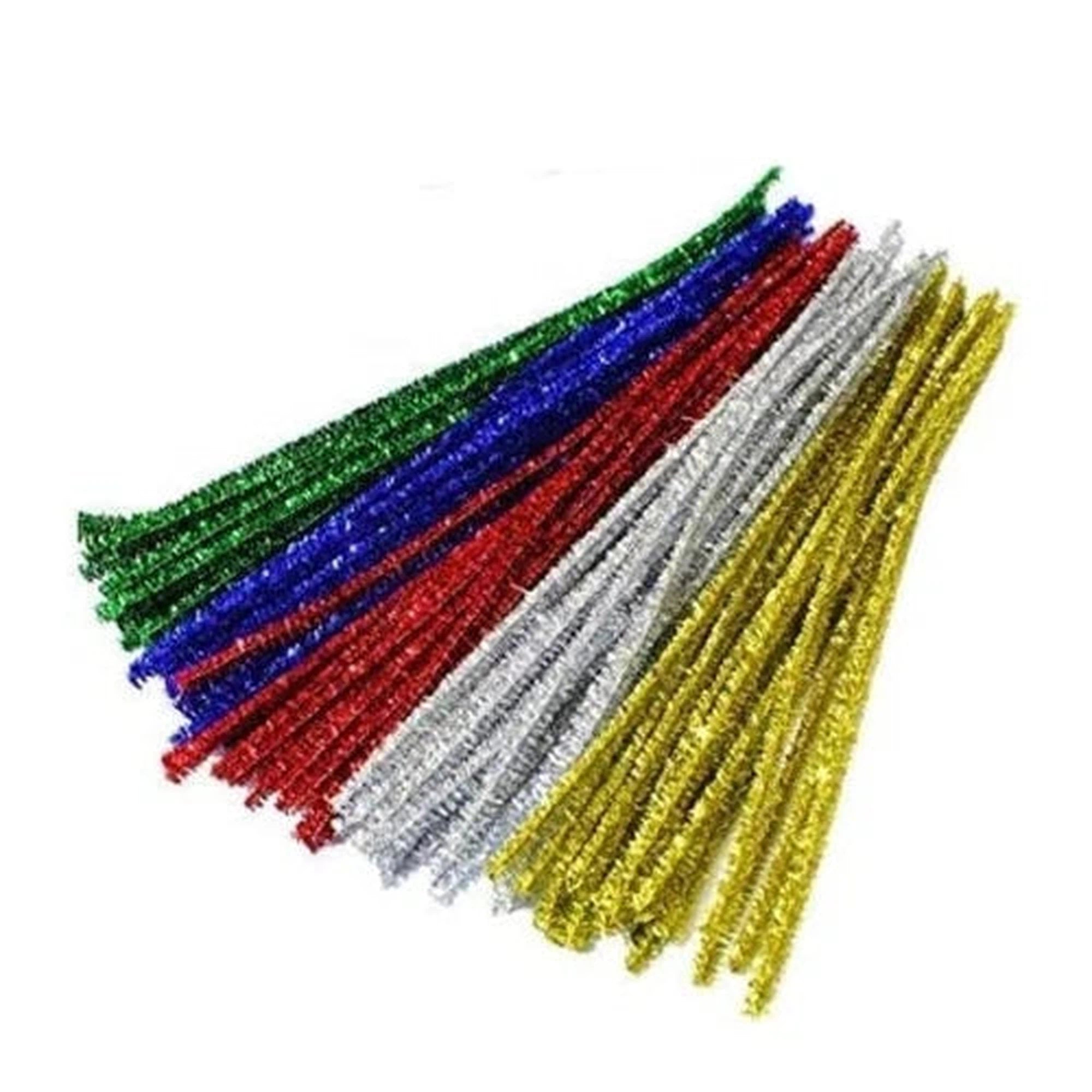 DIY Glitter Pipe Cleaner ±2m 1pc