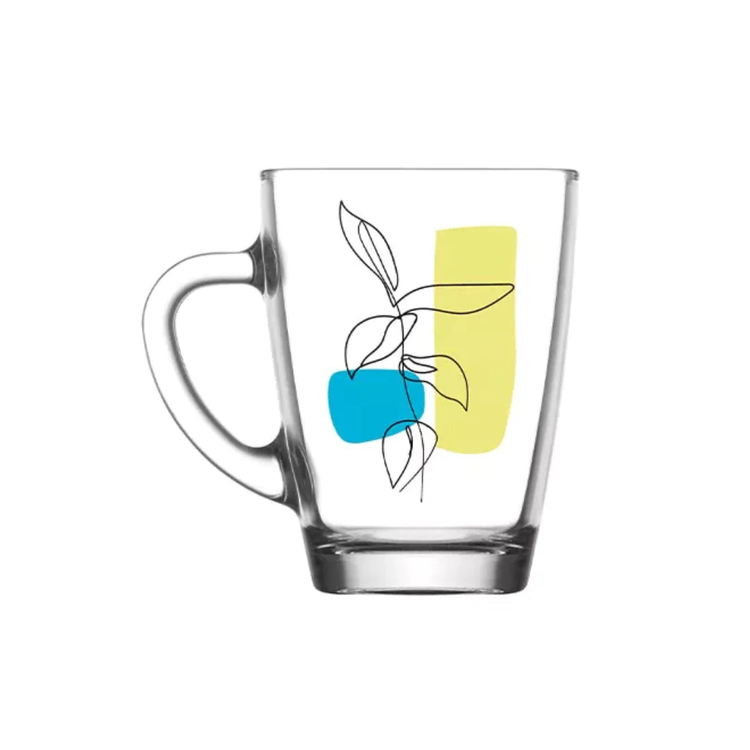 LAV Vega Glass Coffee Mug 250ml SGN2366