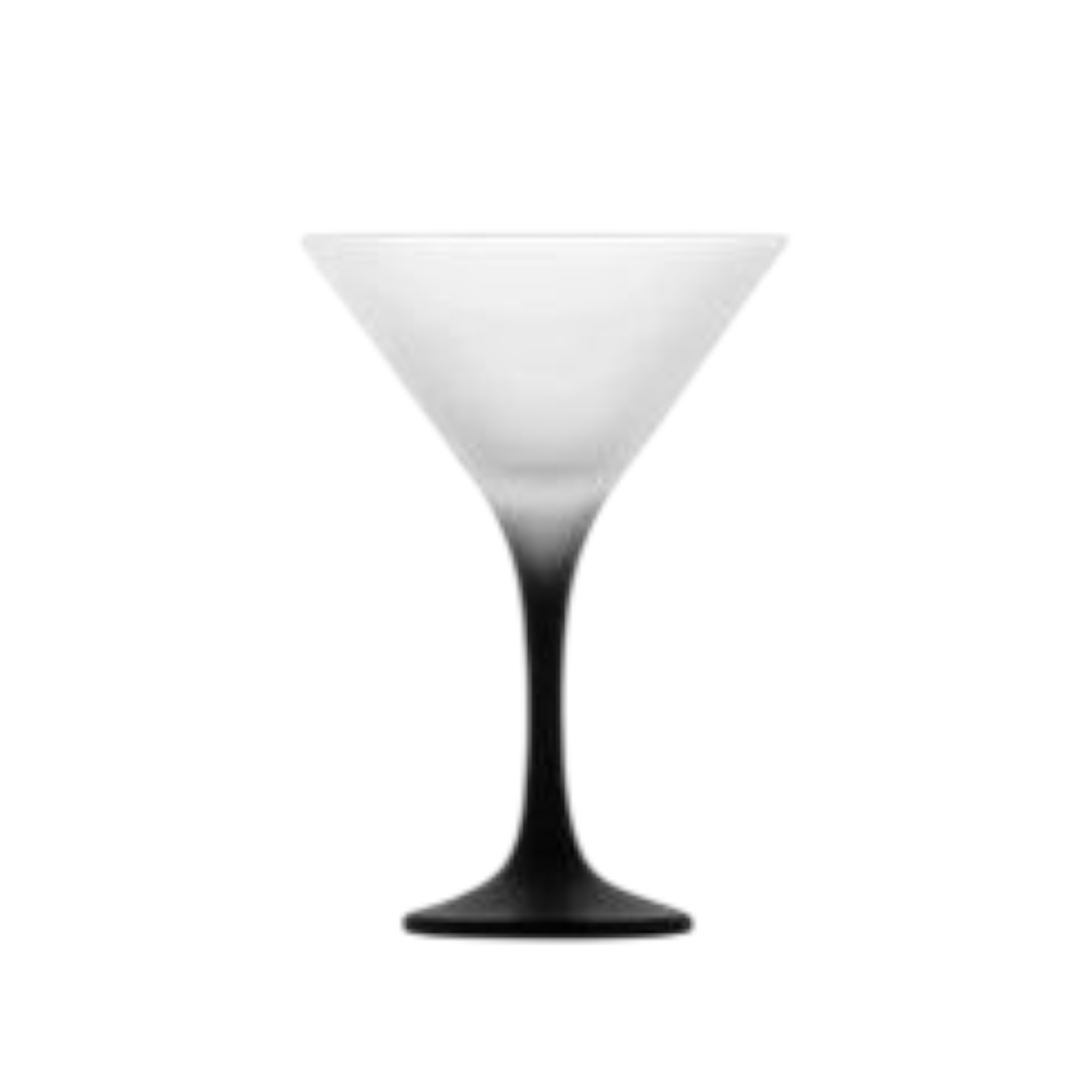 LAV Frosted Misket Martini Glass Tumbler Stemmed 175ml