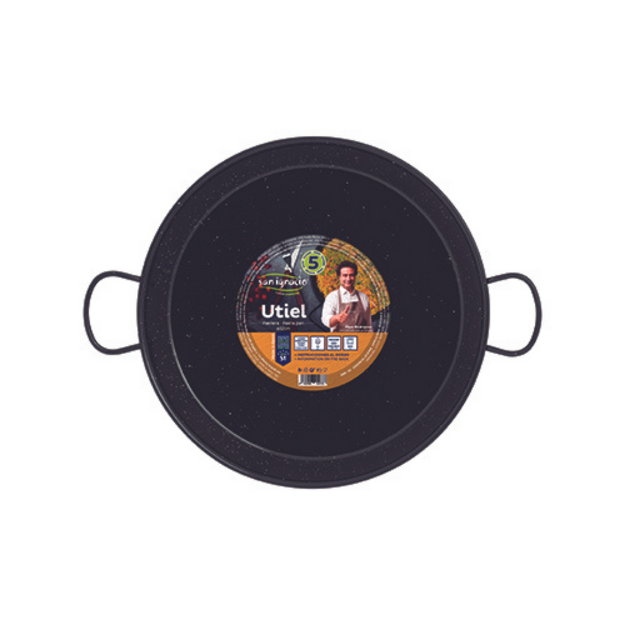 Paellera Steel Enamel 32cm Utiel BGEU-2210 SGN2555