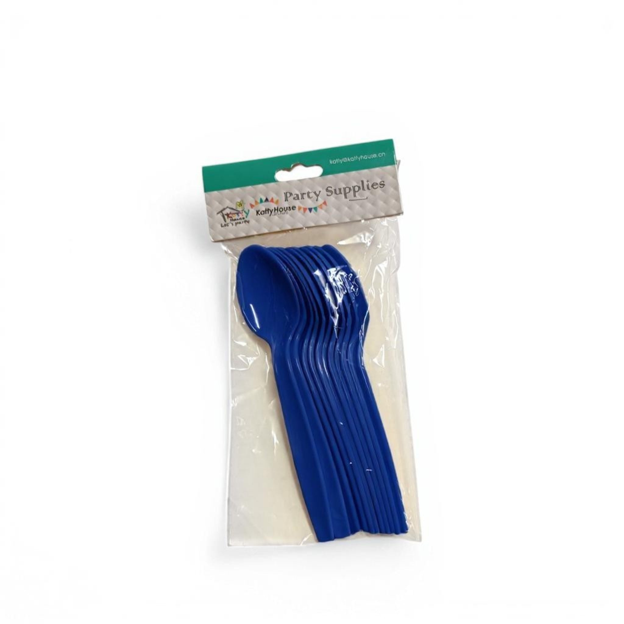 Disposable Plastic Cutlery Spoons 15cm 12pack