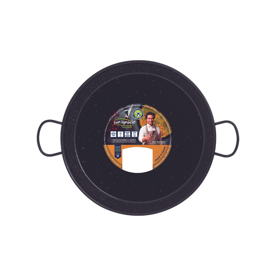 Paellera Steel Enamel 38cm Utiel BGEU-2212 SGN2572