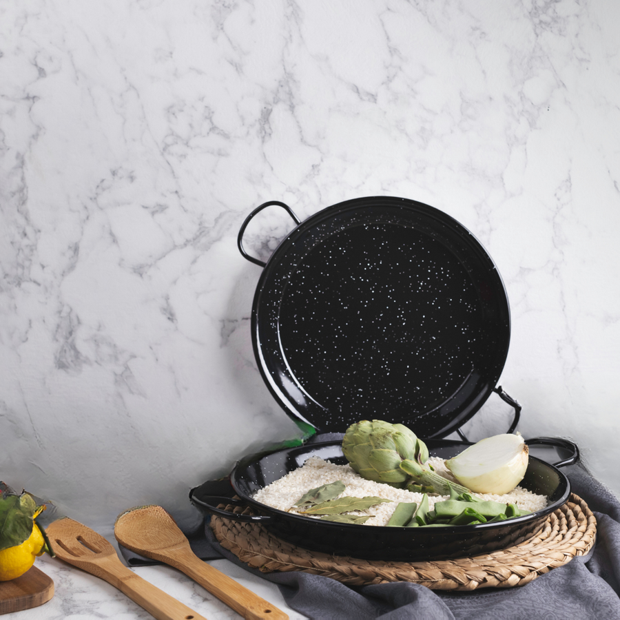 Paellera Steel Enamel 32cm Utiel BGEU-2210 SGN2555