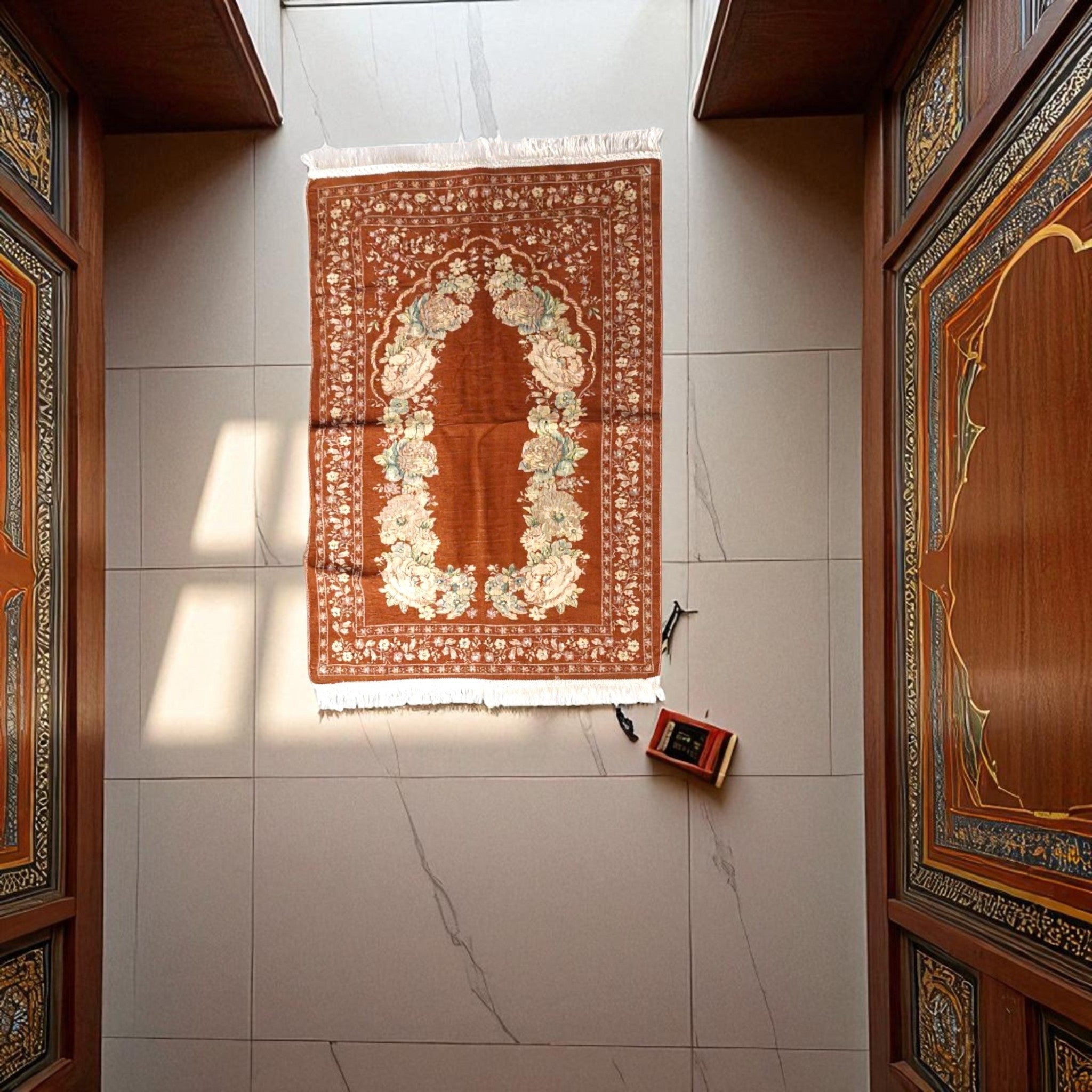 Travel Prayer Mat Musallah Small Light Duty 68cmx1m