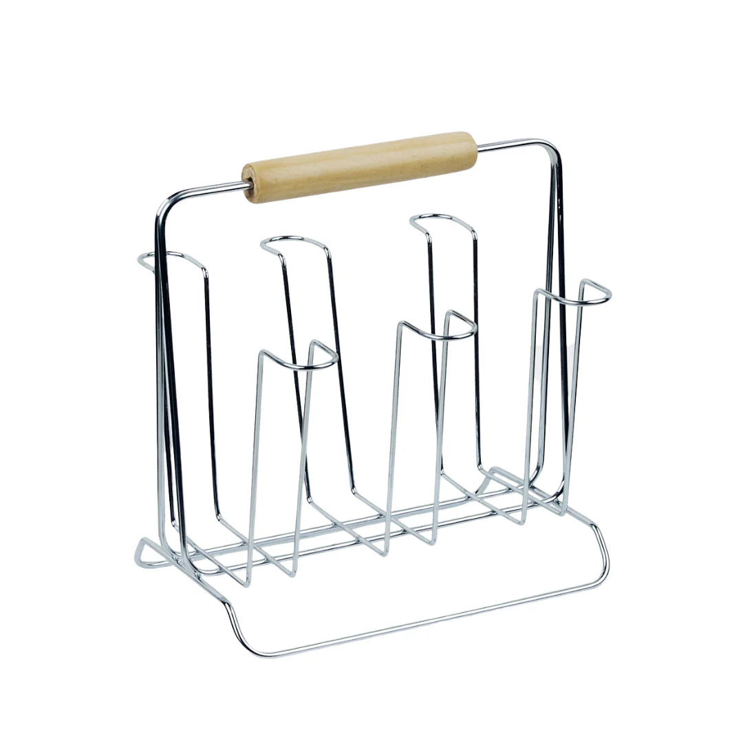 Chrome Glass Tumbler Holder