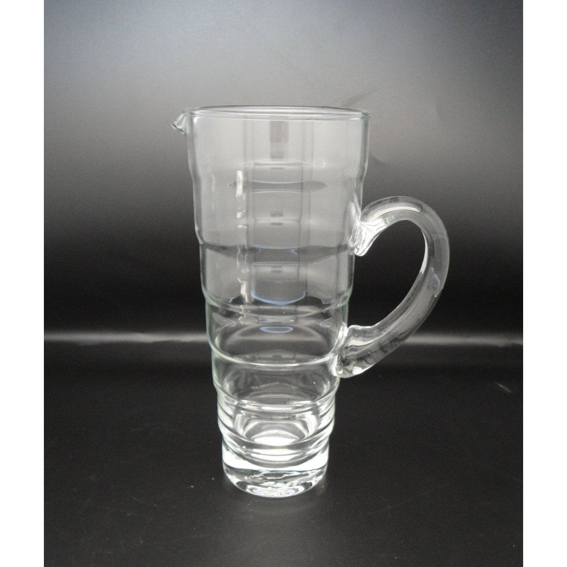 Pasabache Glass Pitcher 1L Vertical Ripple Design 27073
