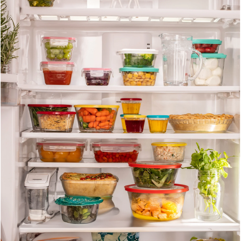 Marinex Round Food Storage Container with Plastic Lid