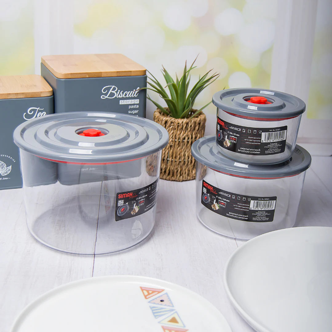 Simax Borosilicate Food Storage Container 350ml 1pc