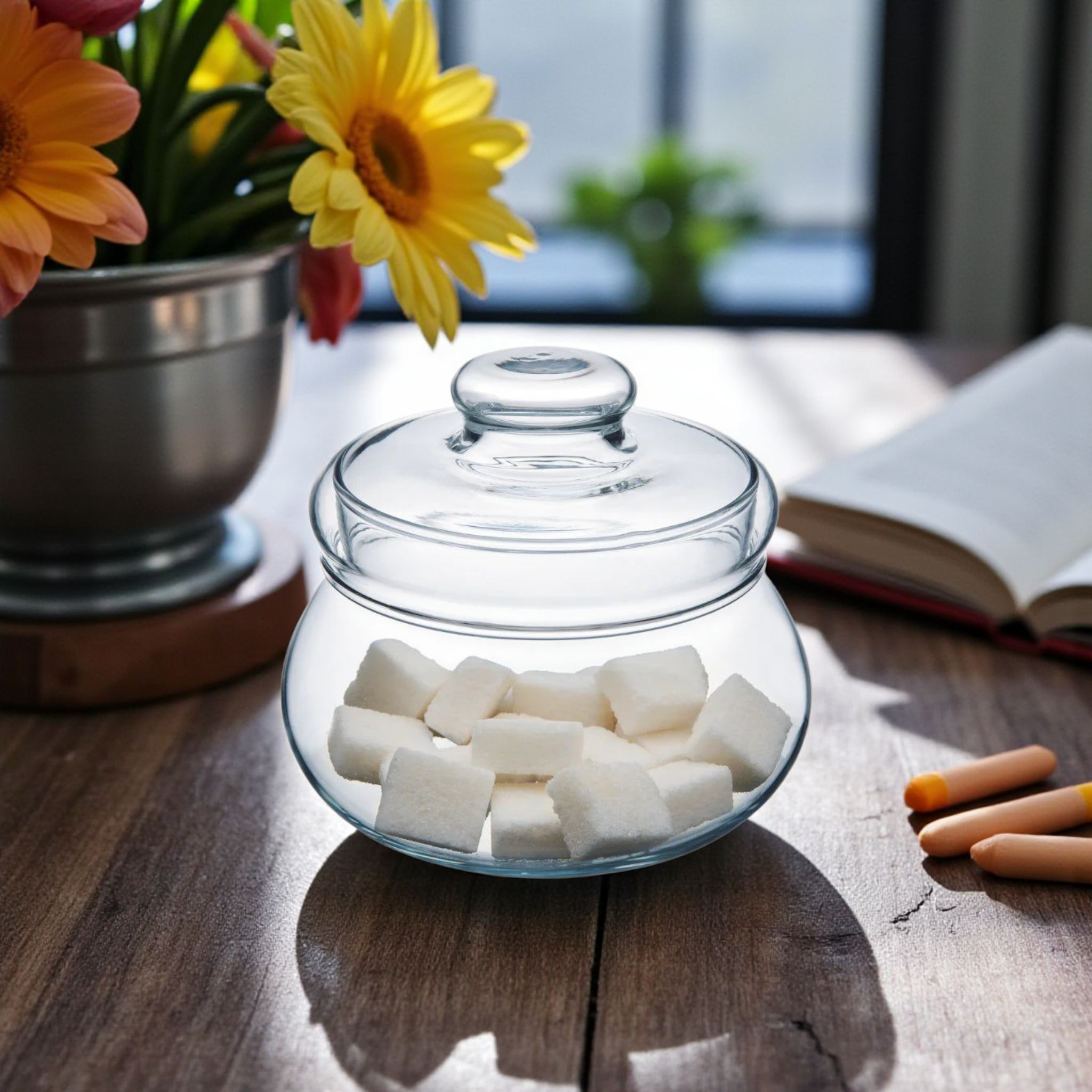 Simax Borosilicate Sugar Bowl 500ml