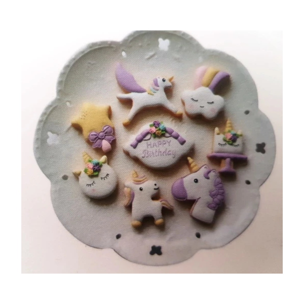 Unicorn Cookie Cutter 8pack