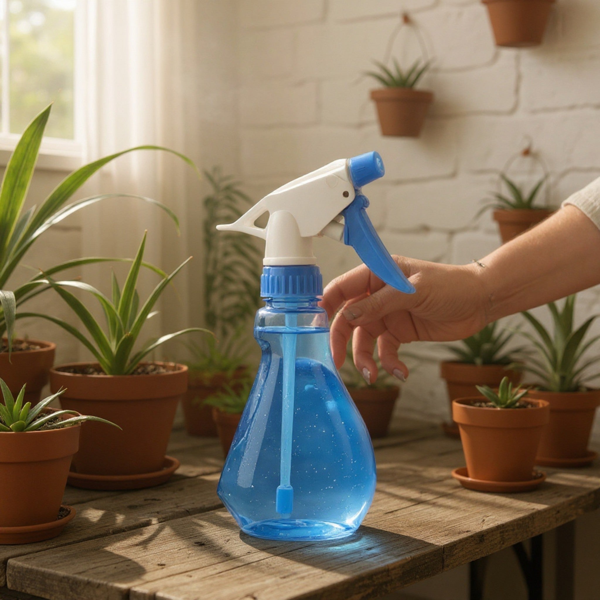 500ml PET Plastic Trigger Spray Colour Bottle