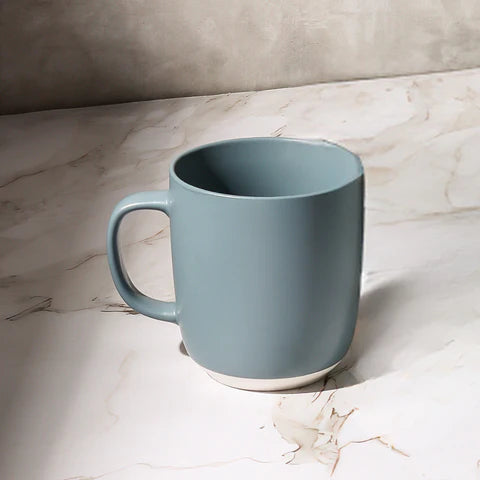 Tazzy Porcelain Coffee Mug 415ml Grey 1pc