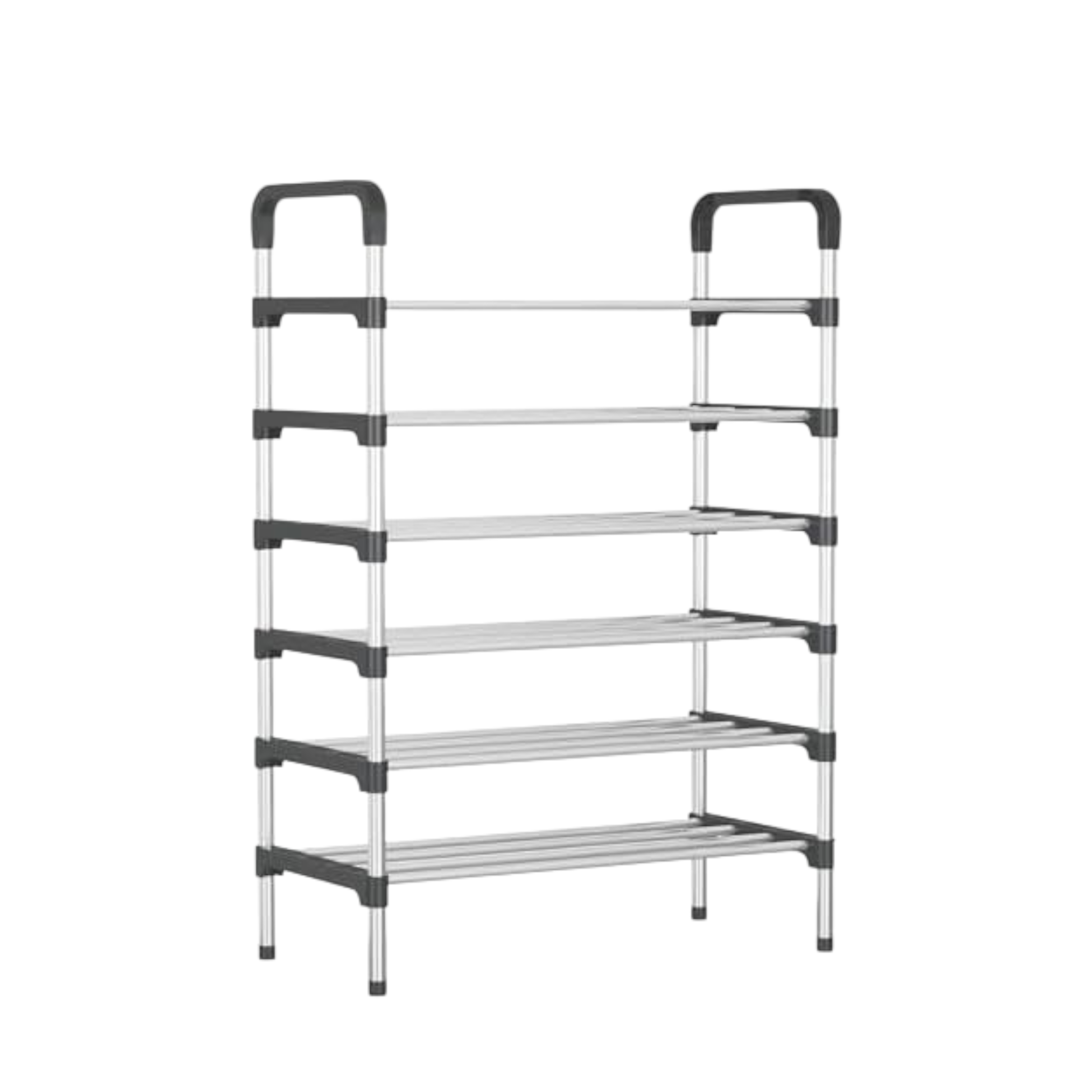 6-Tier Layer Storage Organizer - Shoe Rack Black