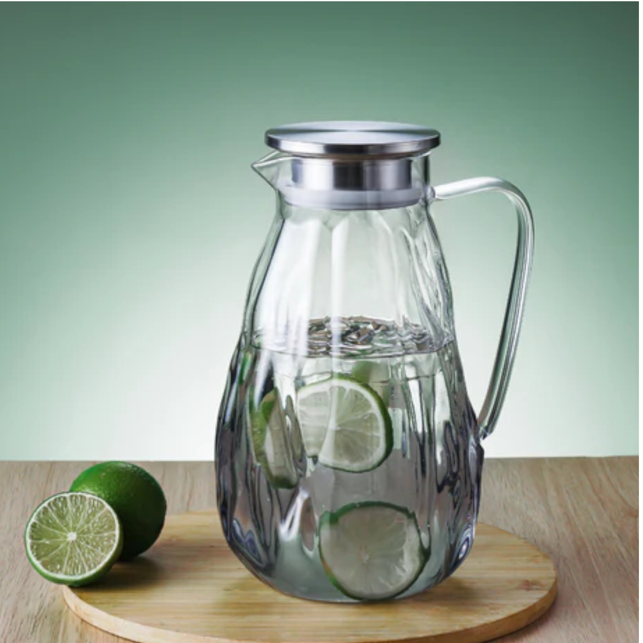 Borosilicate Pitcher Jug 2.1L Single Wall