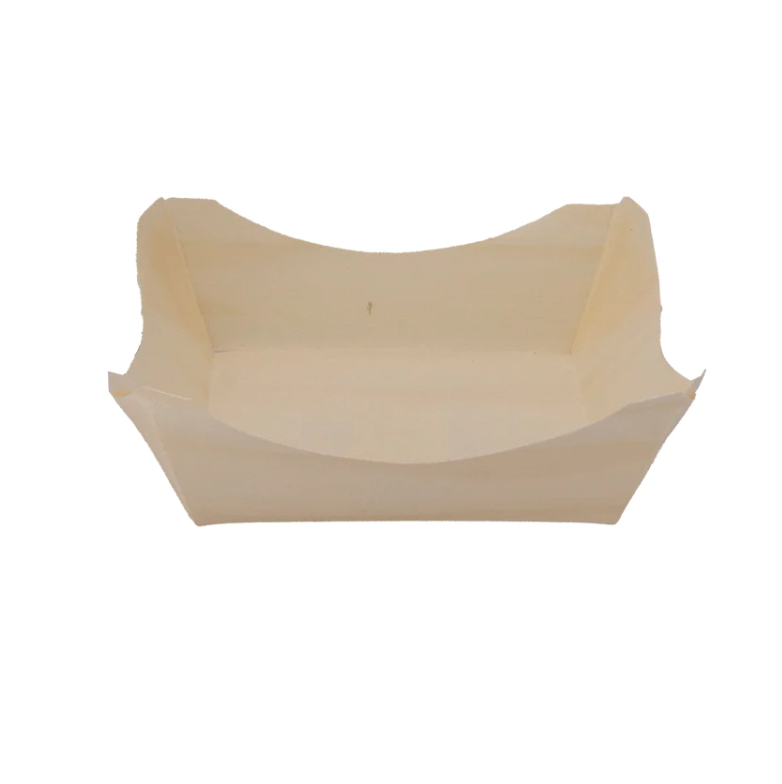 Regent Disposable Small Square Boat 100x100x35mm 10pack