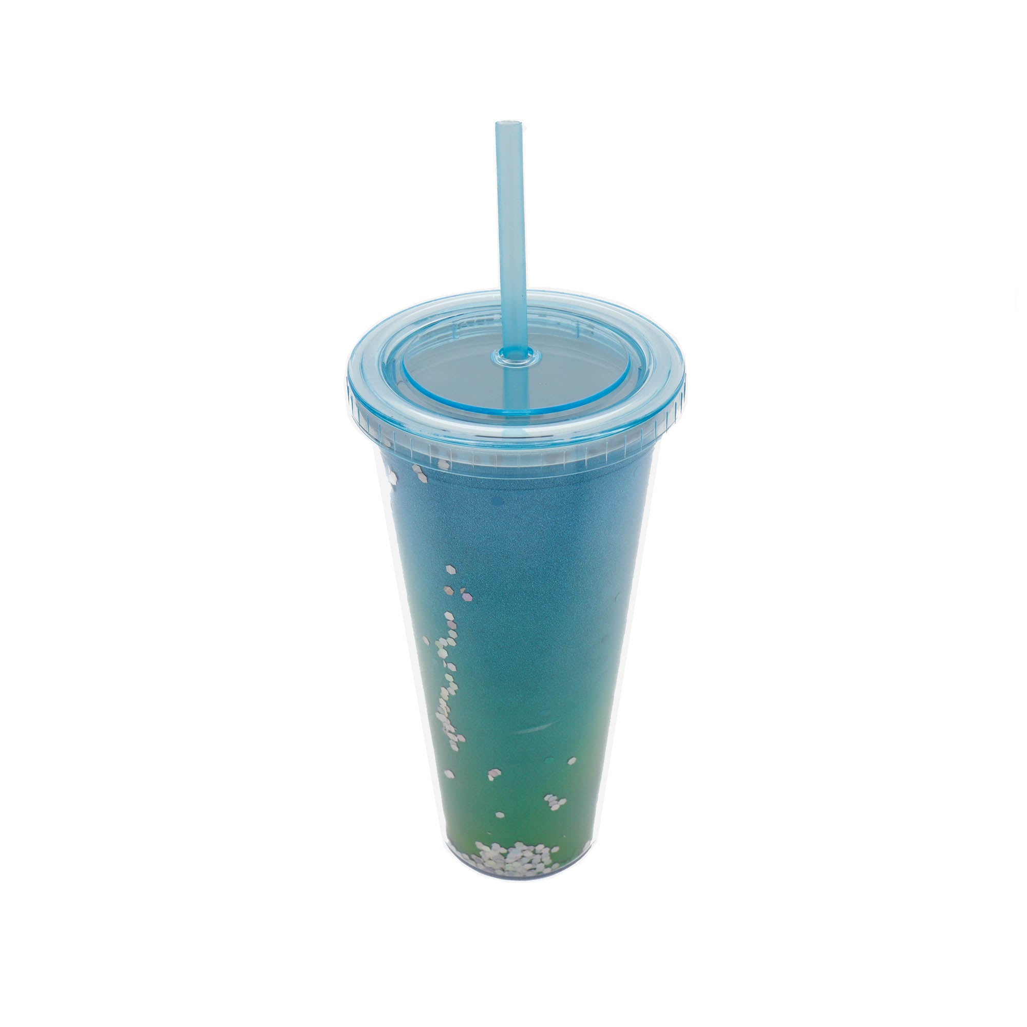 Acrylic Home Tune Drinking Glitter Tumbler 650ml