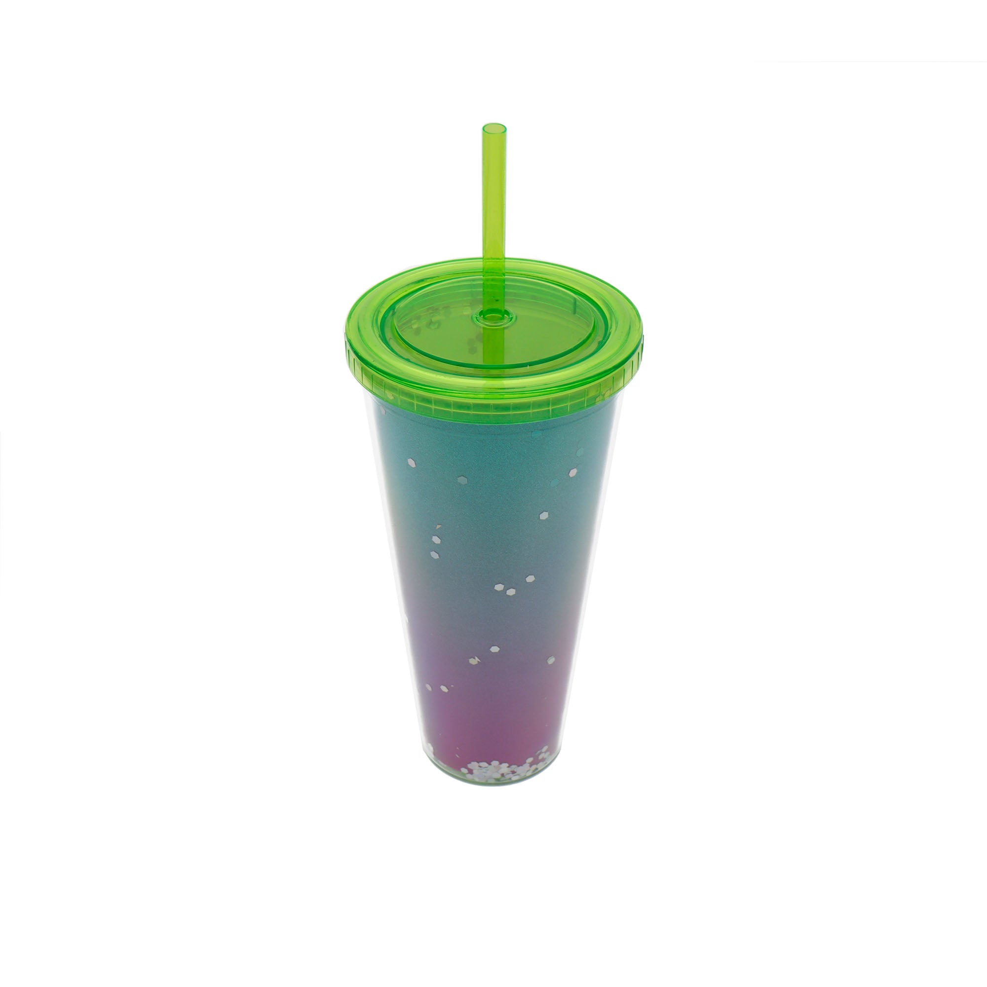 Acrylic Home Tune Drinking Glitter Tumbler 650ml