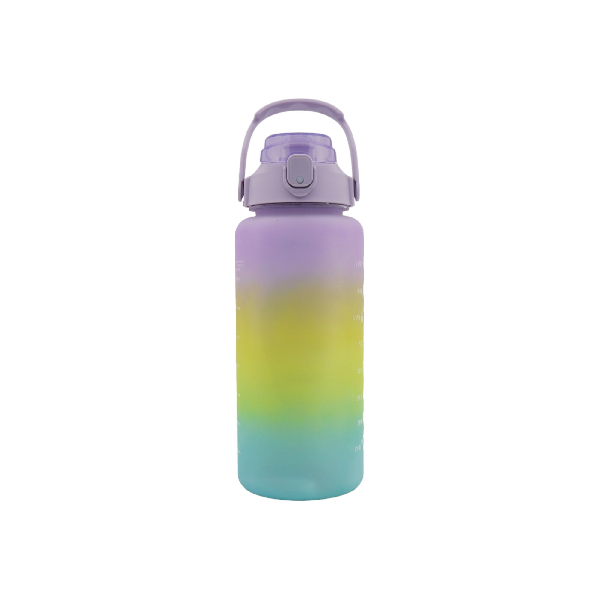 Rainbow Motivational Sports Water Bottle 3-Piece Set