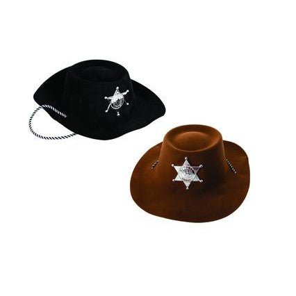 Dress Up Cowboy Part Hat PET Plastic