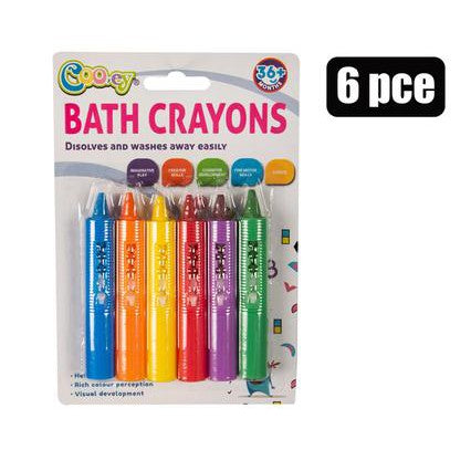 Baby Bath Bud Crayons 6pack