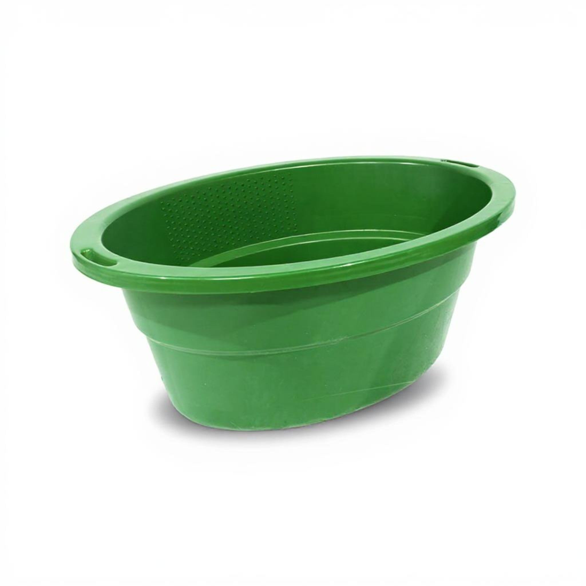 130L Plastic Oval Bath Tub Basin with Handle