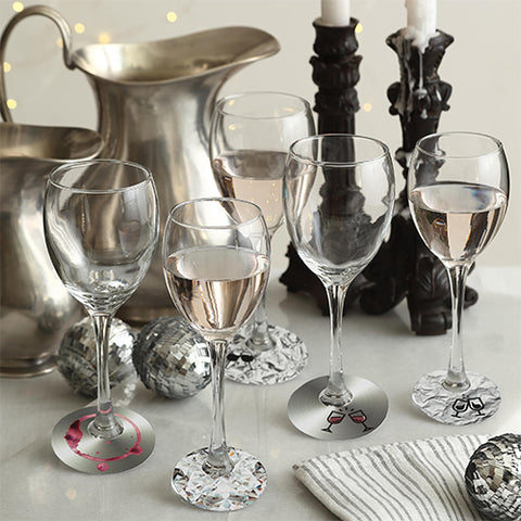 LAV Venue Glass Tumbler 245ml Stemmed White Wine 6Pack