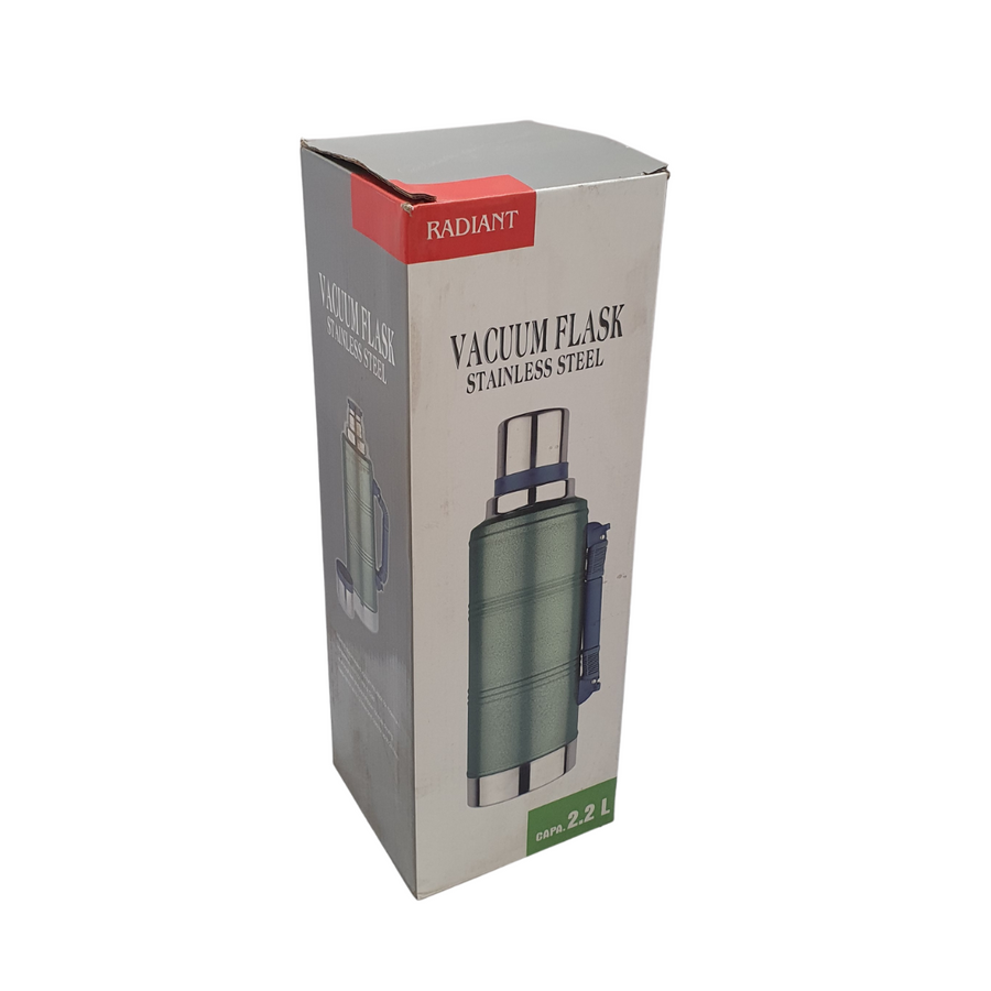 Flask Stainless Steel 2.2L Green SGN400