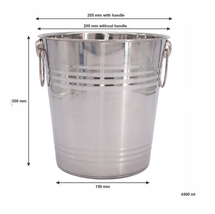 Bar Butler Ice Bucket with Handle 4.5L