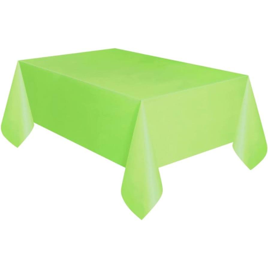 Multipurpose Plastic Party Table Cover Disposable & Reusable 137x183cm