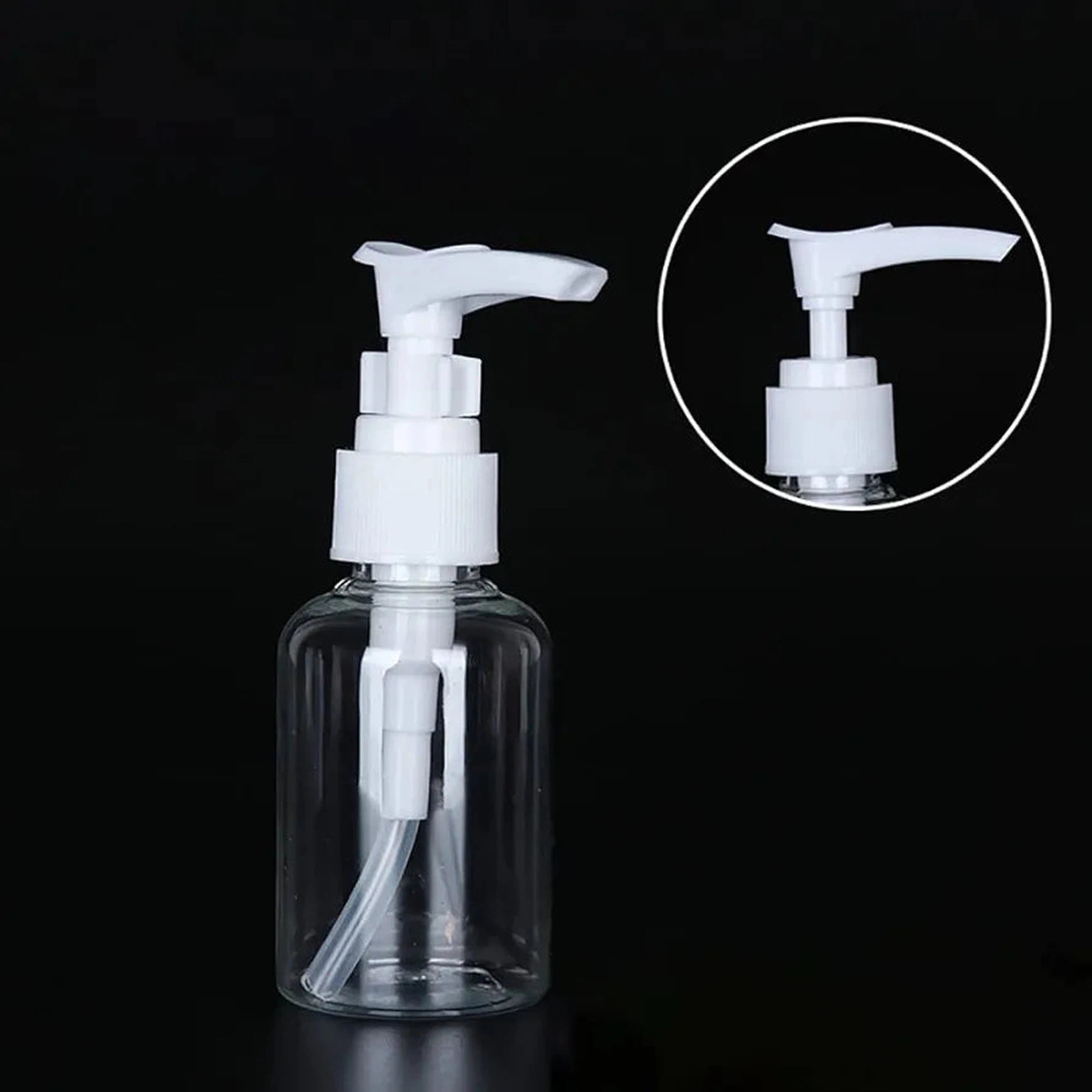 PET Plastic Cosmetic Lotion Pump Bottle