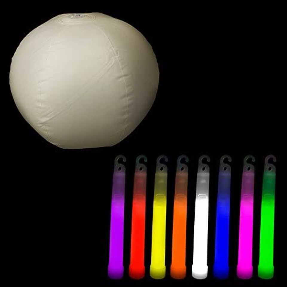 Glow Beach Ball 12inch 20x18cm 1pc