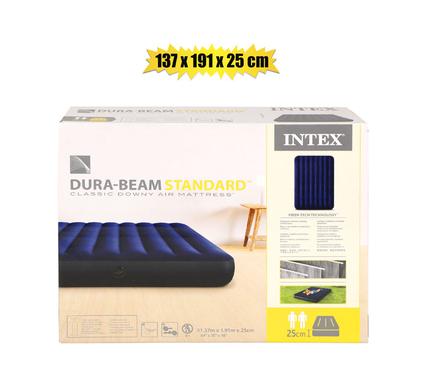 Intex Double Airbed Dura-Beam Standard 137x191x25cm
