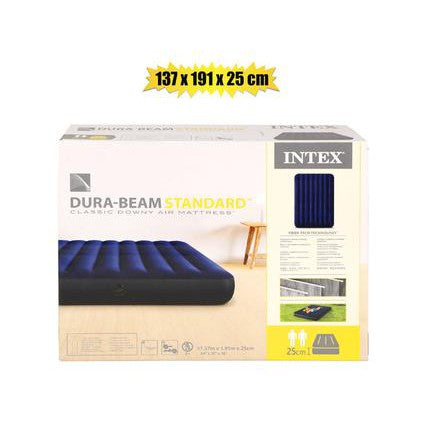 Intex Double Airbed Dura-Beam Standard 137x191x25cm