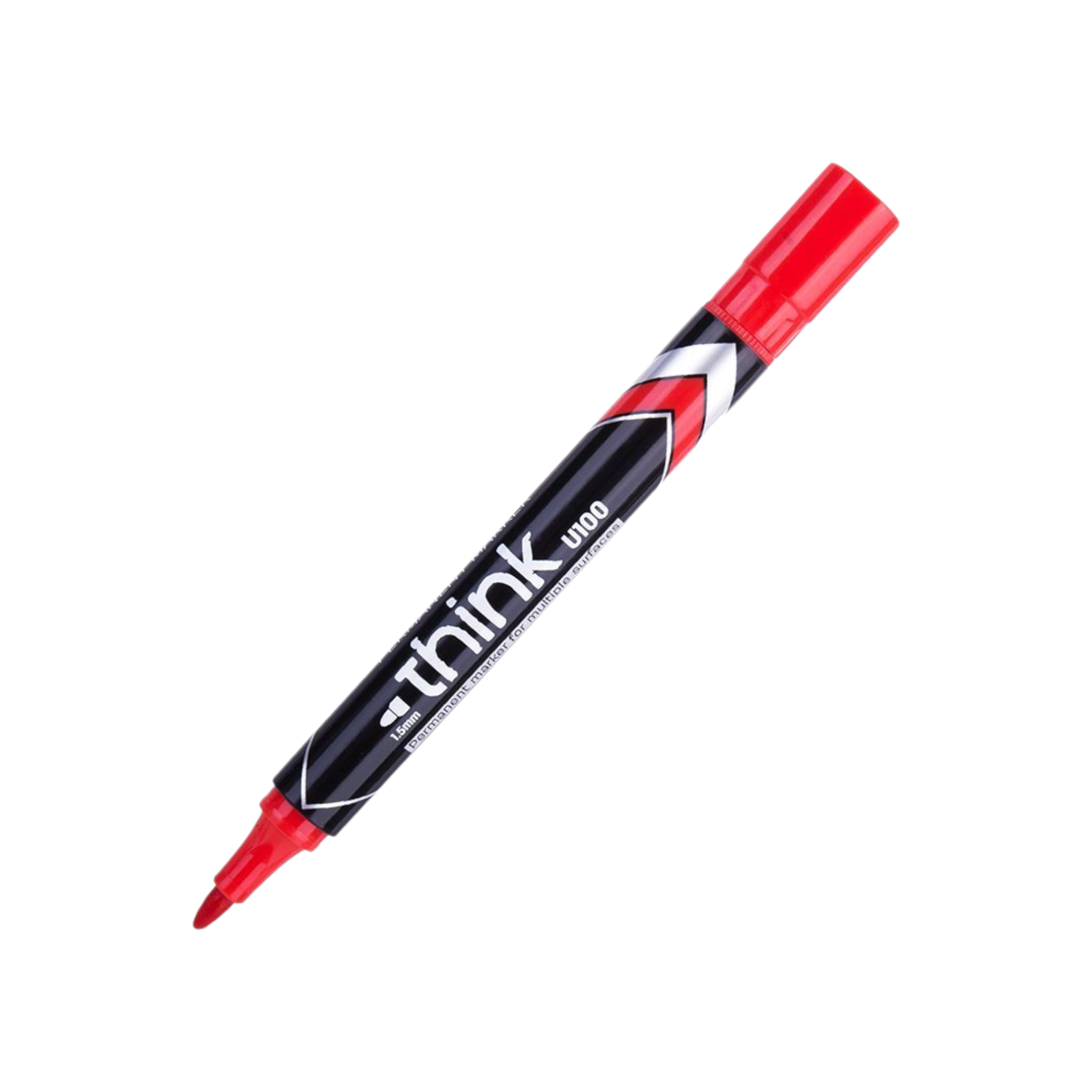 Deli Permenant Marker Bullet 1.5mm Red