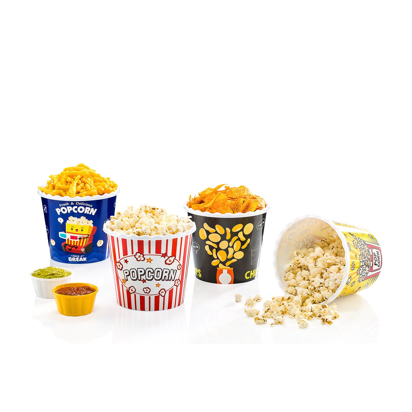 Popcorn Bucket 2.2L Plastic AY-00750