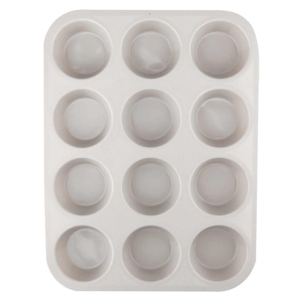 Kitchen Inspire Silicone Muffin Cup Pan 12-Cup