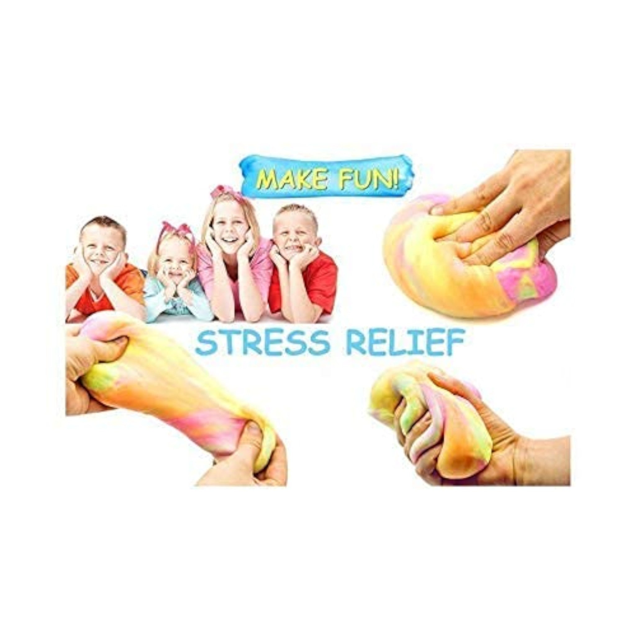 DIY Unicorn Rainbow Slime