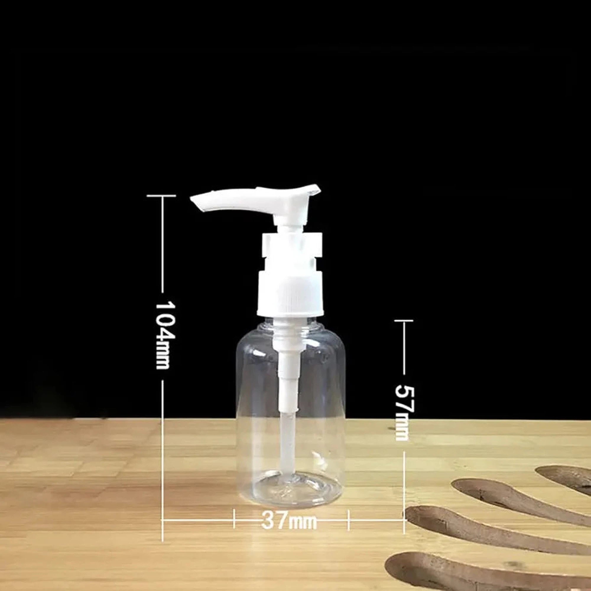 PET Plastic Cosmetic Lotion Pump Bottle