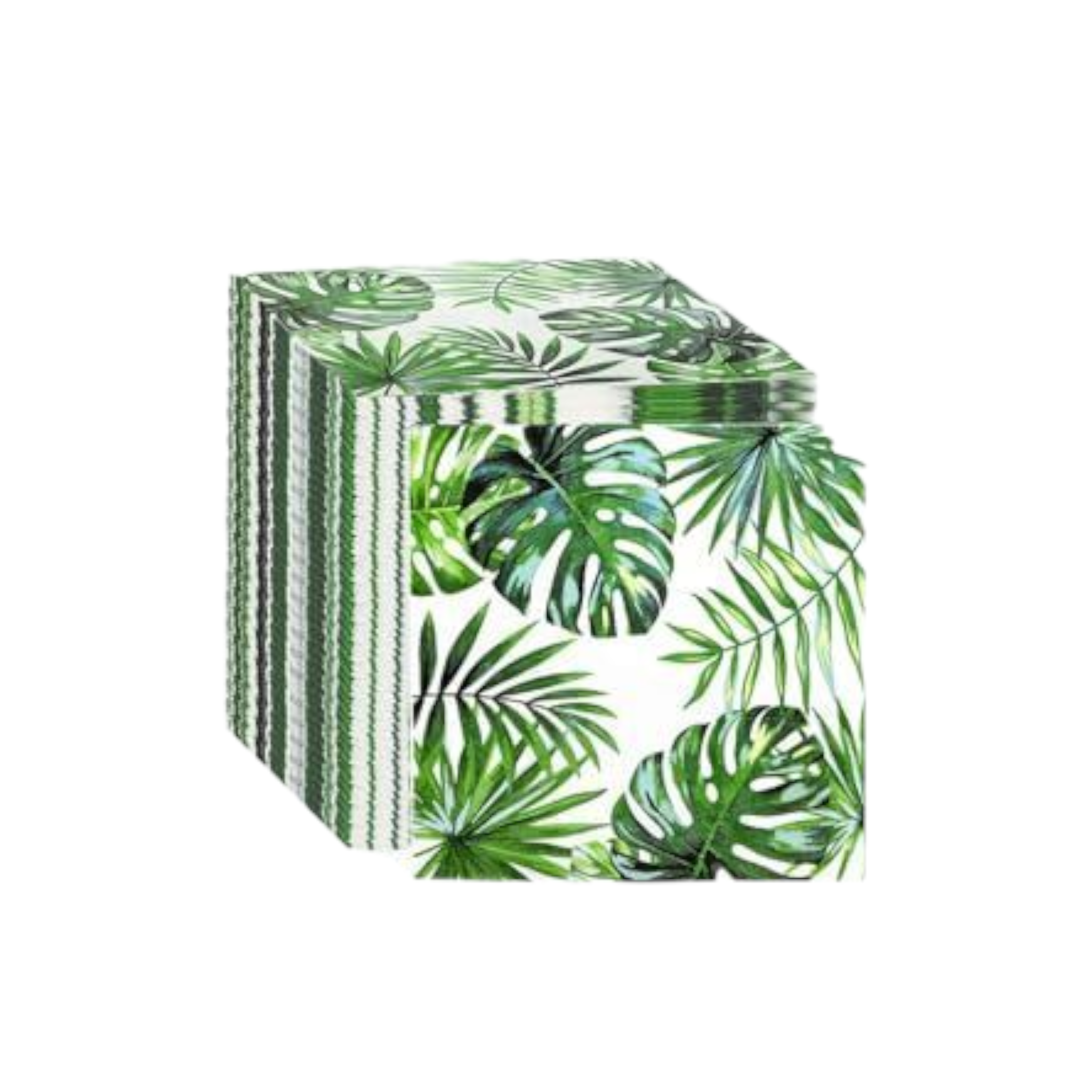 Disposable Party - Leaf Patterned